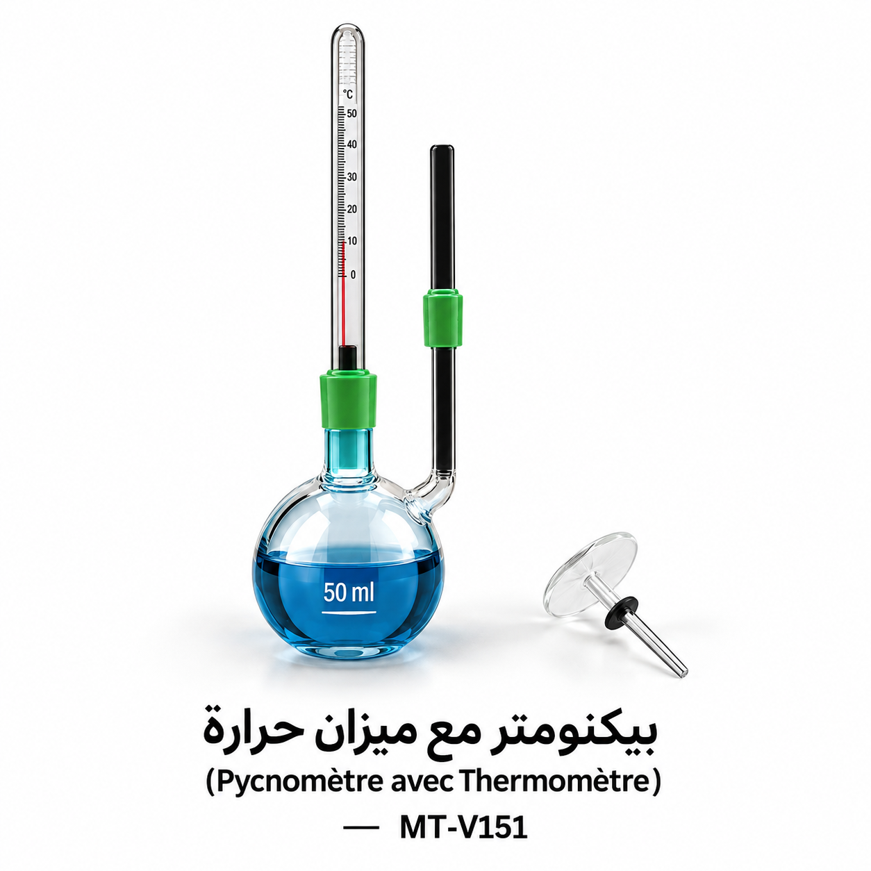 بيكنومتر مع ميزان حرارة